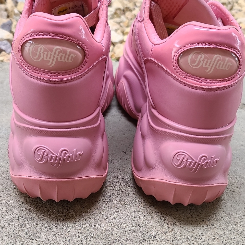 Buffalo David Bitton Bubblegum Pink Sneakers - Picture 5 of 9